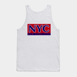 NYC text` Tank Top